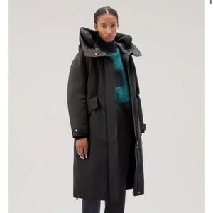 Woolrich - Long Parka in Brushed Ramar Cloth